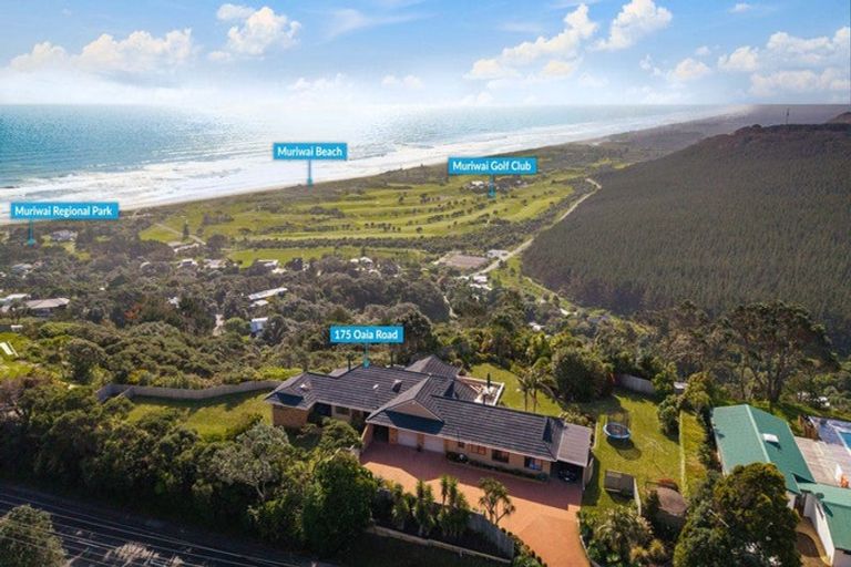 Photo of property in 175 Oaia Road, Muriwai, Waimauku, 0881