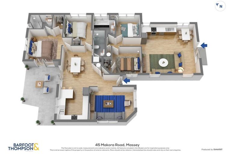 Photo of property in 45 Makora Road, Massey, Auckland, 0614