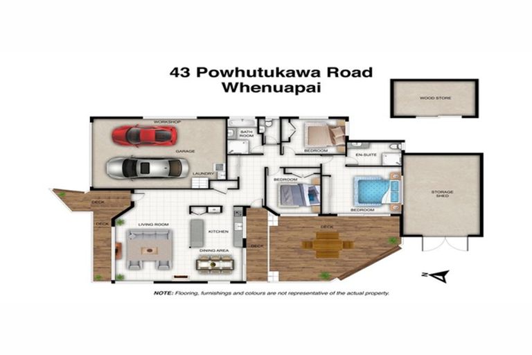 Photo of property in 43 Pohutukawa Road, Whenuapai, Auckland, 0618