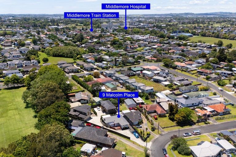 Photo of property in 9 Malcolm Place, Mangere East, Auckland, 2024