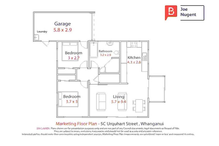 Photo of property in 7c Urquhart Street, Whanganui, 4500