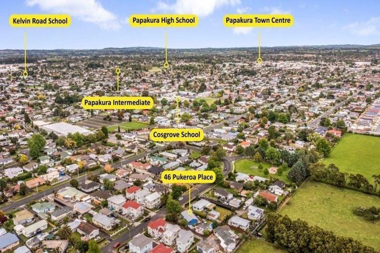 Photo of property in 46 Pukeroa Place, Papakura, 2110