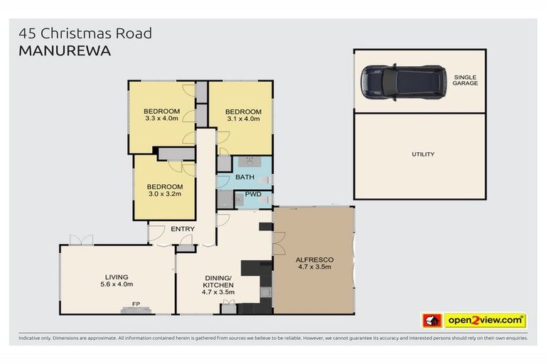 Photo of property in 45 Christmas Road, Manurewa, Auckland, 2102