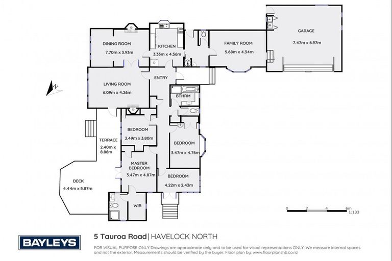Photo of property in 5 Tauroa Road, Havelock North, 4130