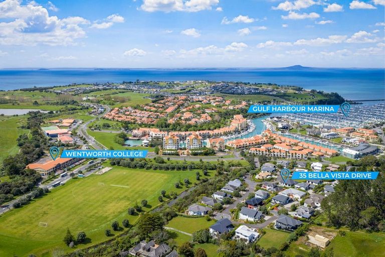 Photo of property in 35 Bella Vista Drive, Gulf Harbour, Whangaparaoa, 0930