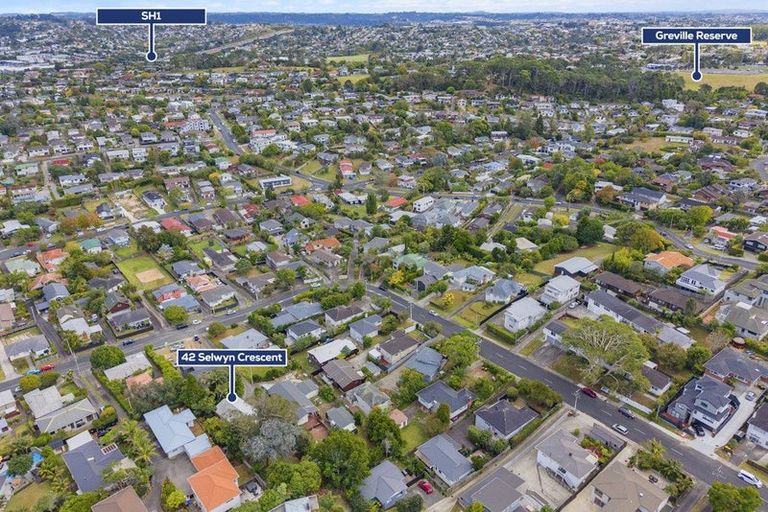 Photo of property in 42 Selwyn Crescent, Forrest Hill, Auckland, 0620