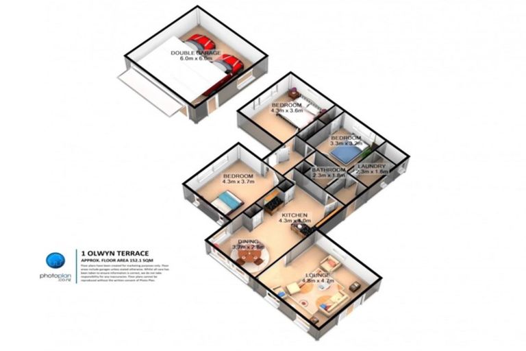 Photo of property in 1 Olwyn Terrace, Dinsdale, Hamilton, 3204