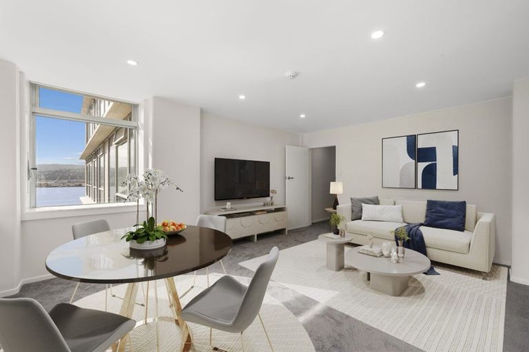 Photo of property in Jerningham Apartments, 20 Oriental Terrace, Oriental Bay, Wellington, 6011