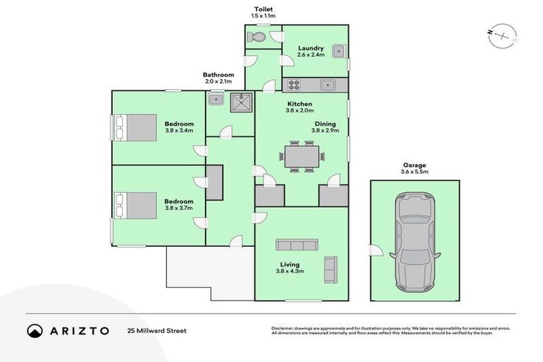 Photo of property in 25 Millward Street, Whanganui East, Whanganui, 4500