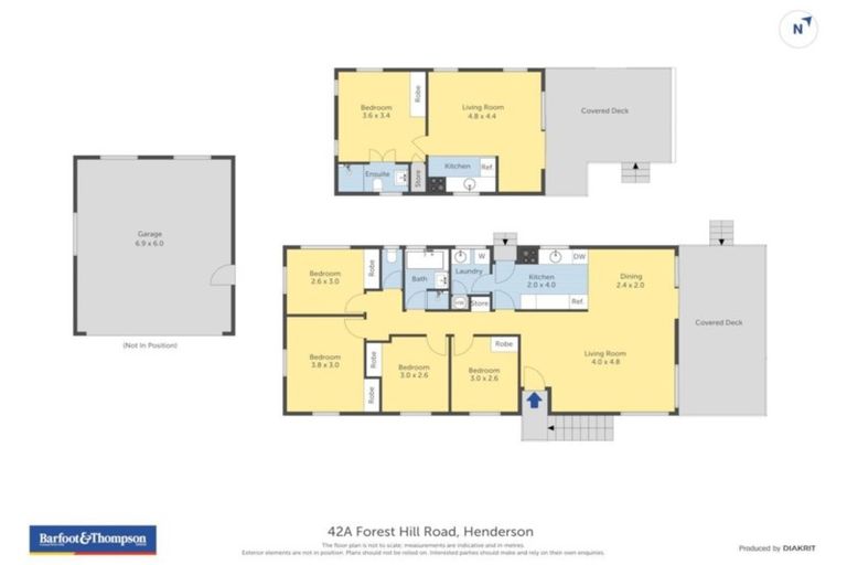 Photo of property in 42a Forest Hill Road, Henderson, Auckland, 0612