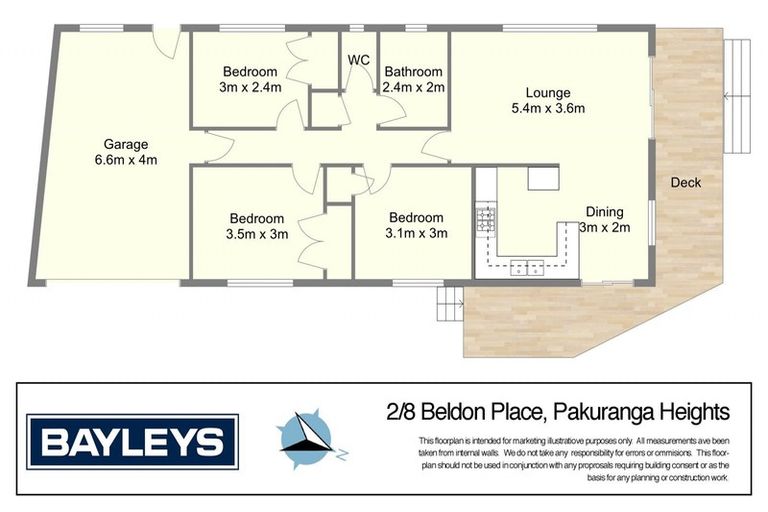 Photo of property in 2/8 Beldon Place, Pakuranga Heights, Auckland, 2010