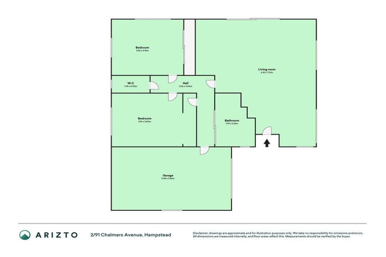 Photo of property in 2/91 Chalmers Avenue, Hampstead, Ashburton, 7700