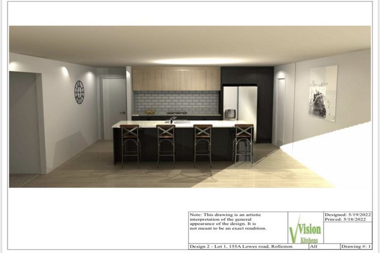 Photo of property in 155a Lowes Road, Rolleston, 7614