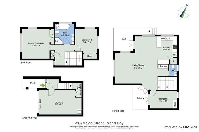 Photo of property in 31u1 Volga Street, Island Bay, Wellington, 6023