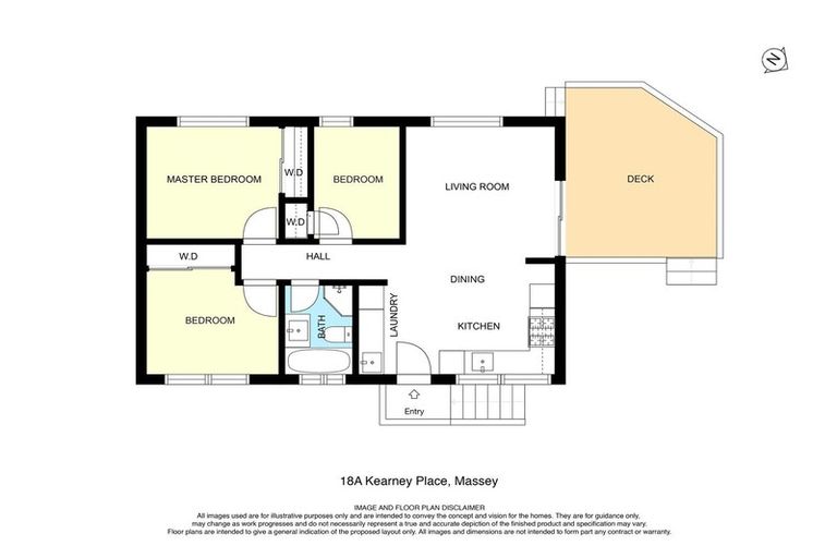 Photo of property in 18a Kearney Place, Massey, Auckland, 0614