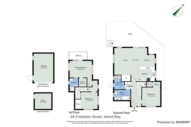 Photo of property in 3a Frobisher Street, Island Bay, Wellington, 6023