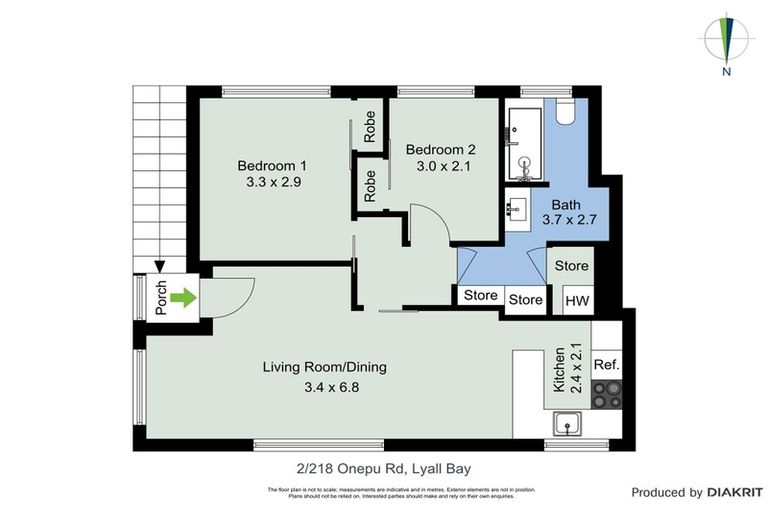 Photo of property in 218u2 Onepu Road, Lyall Bay, Wellington, 6022