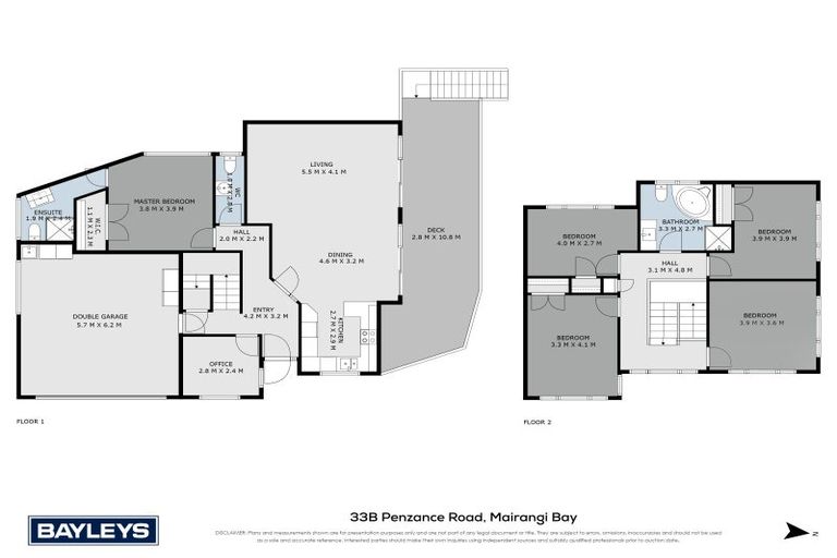 Photo of property in 33 Penzance Road, Mairangi Bay, Auckland, 0630