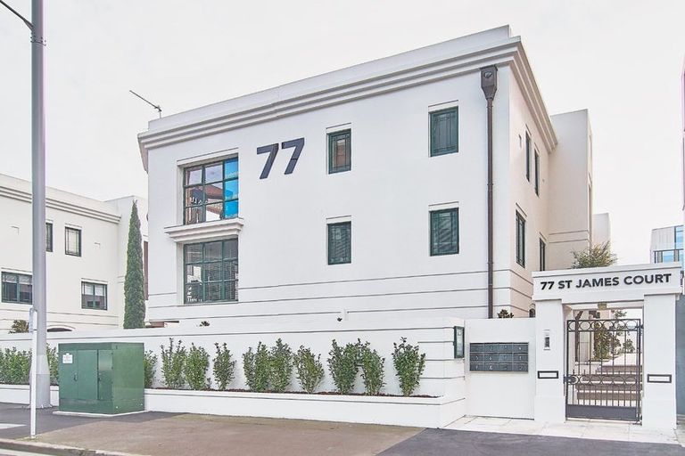 Photo of property in St James Courts, 9/77 Gloucester Street, Christchurch Central, Christchurch, 8013