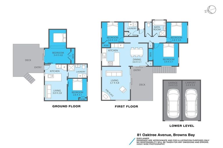 Photo of property in 81 Oaktree Avenue, Browns Bay, Auckland, 0630
