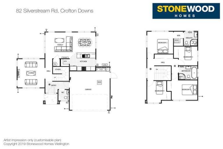 Photo of property in 82 Silverstream Road, Crofton Downs, Wellington, 6035