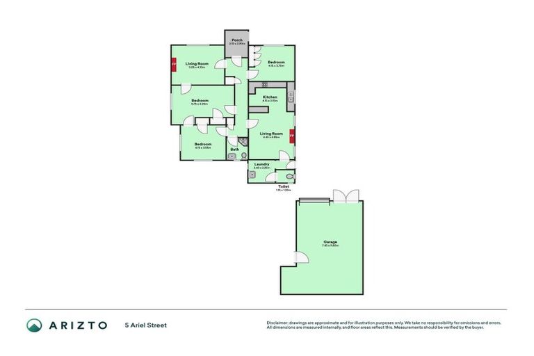 Photo of property in 5 Ariel Street, Stratford, 4332