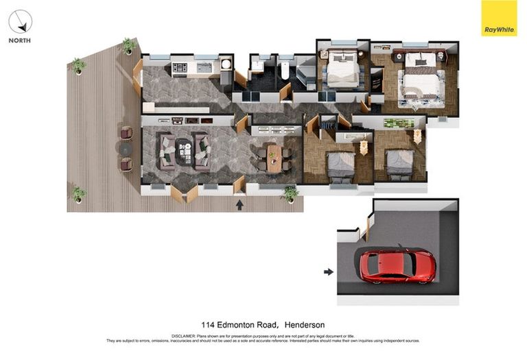 Photo of property in 114 Edmonton Road, Henderson, Auckland, 0612
