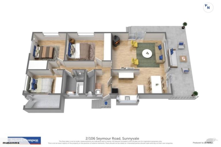 Photo of property in 106 Seymour Road, Sunnyvale, Auckland, 0612