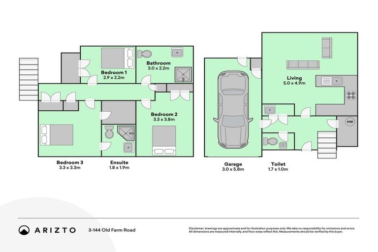 Photo of property in 144u3 Old Farm Road, Hamilton East, Hamilton, 3216
