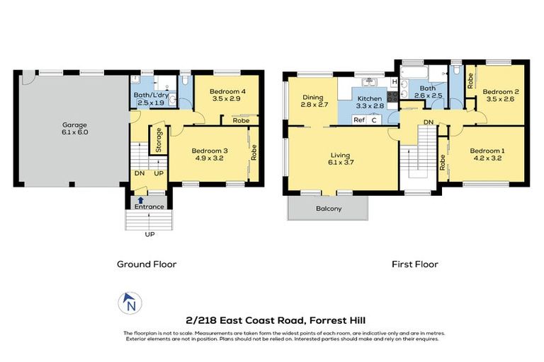 Photo of property in 2/218 East Coast Road, Forrest Hill, Auckland, 0620