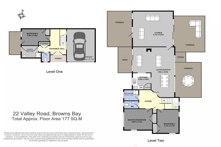 Photo of property in 1/22 Valley Road, Browns Bay, Auckland, 0630