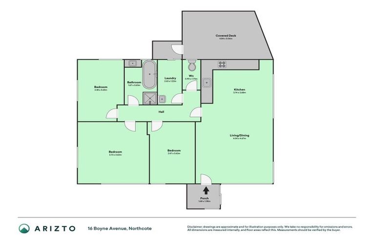 Photo of property in 16 Boyne Avenue, Northcote, Christchurch, 8052
