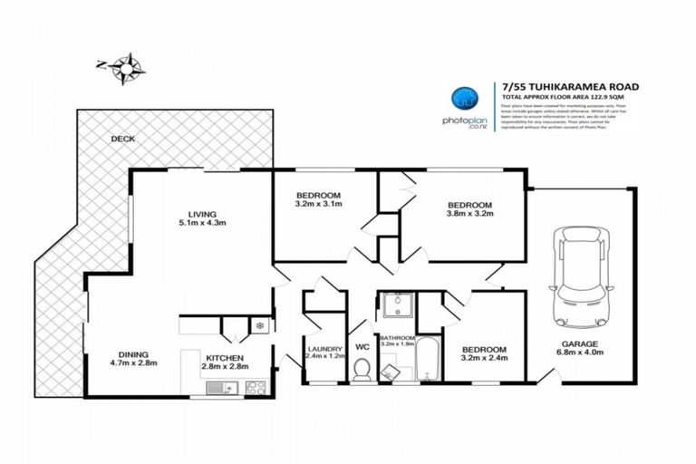 Photo of property in 55u7 Tuhikaramea Road, Dinsdale, Hamilton, 3204