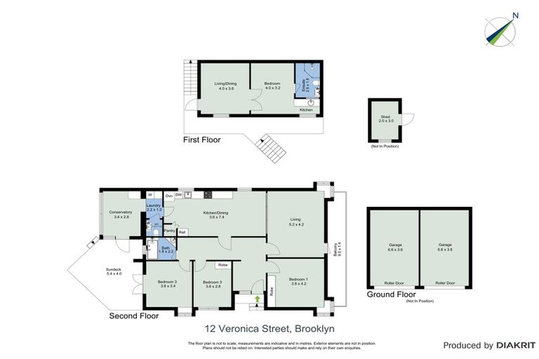 Photo of property in 12 Veronica Street, Brooklyn, Wellington, 6021