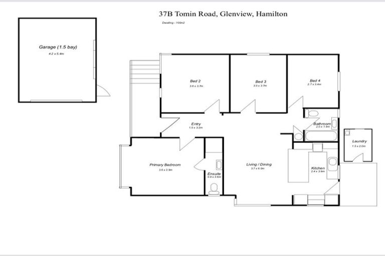 Photo of property in 37b Tomin Road, Glenview, Hamilton, 3206