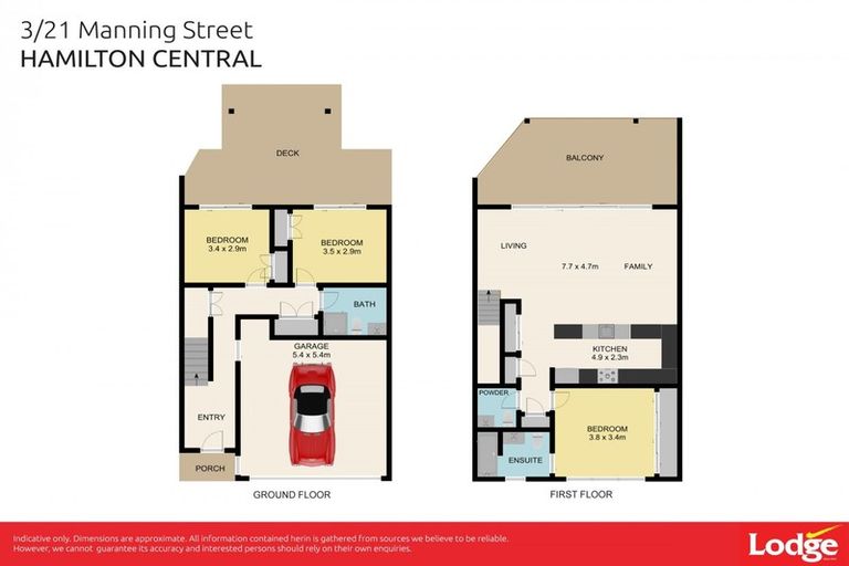 Photo of property in 21u3 Manning Street, Hamilton Central, Hamilton, 3204