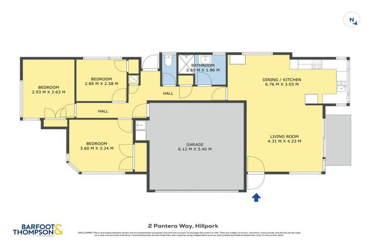 Photo of property in 2 Pantera Way, Hillpark, Auckland, 2102