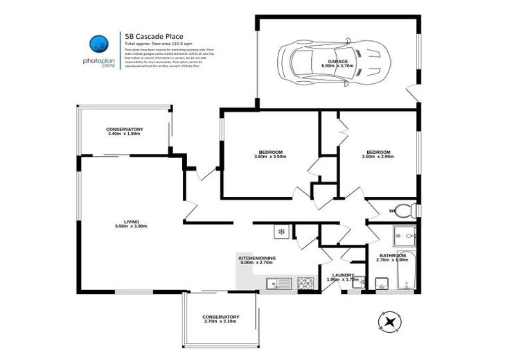 Photo of property in 5b Cascade Place, Chartwell, Hamilton, 3210
