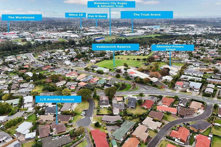 Photo of property in 1/5 Annette Avenue, Te Atatu South, Auckland, 0610