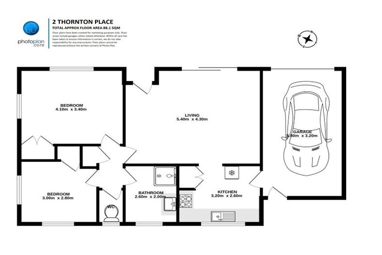 Photo of property in 2 Thornton Place, Melville, Hamilton, 3206