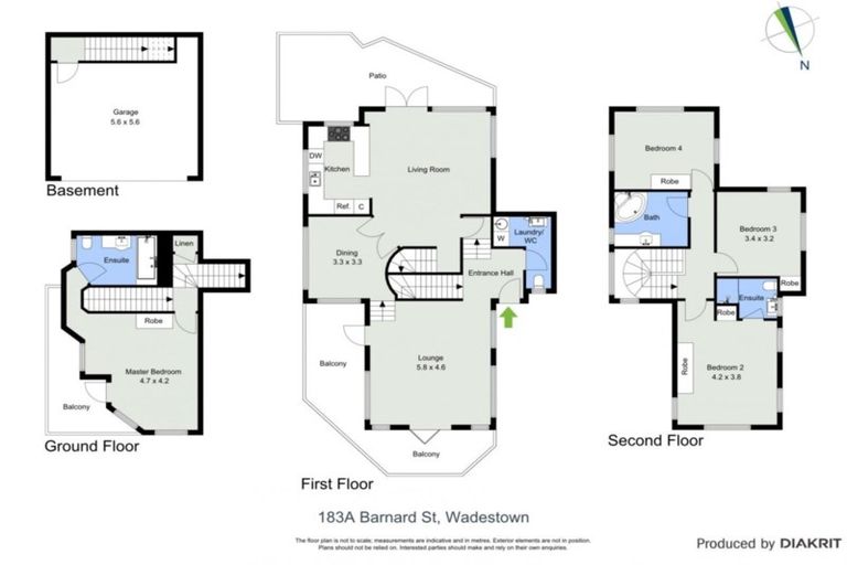 Photo of property in 183a Barnard Street, Wadestown, Wellington, 6012