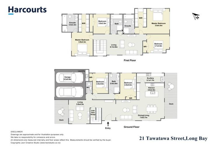 Photo of property in 21 Tawatawa Street, Long Bay, Auckland, 0630