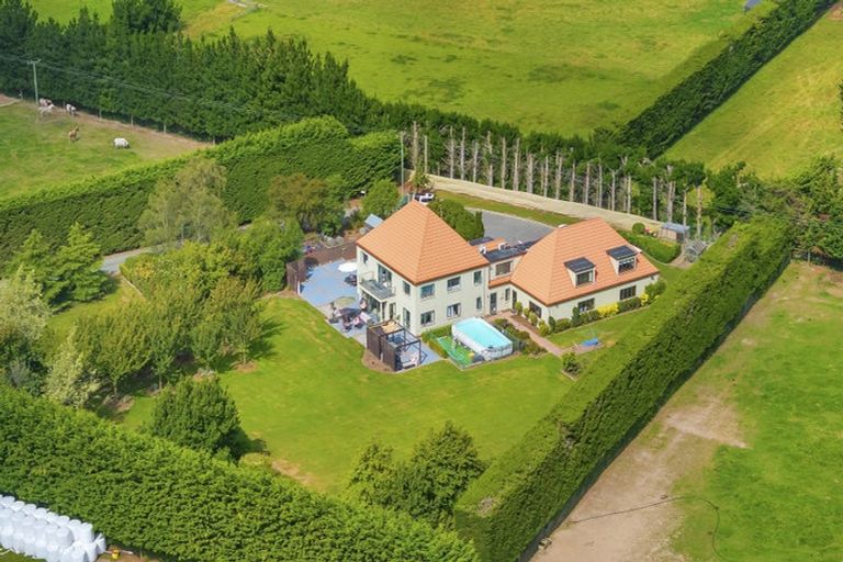 Photo of property in 1217 Hoskyns Road, Kirwee, Christchurch, 7671