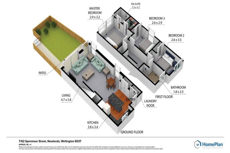 Photo of property in 62u7 Spenmoor Street, Newlands, Wellington, 6037