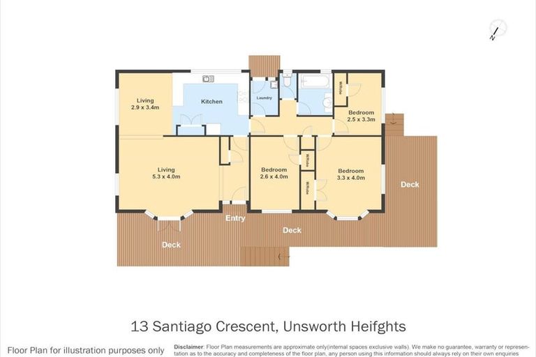 Photo of property in 13 Santiago Crescent, Unsworth Heights, Auckland, 0632