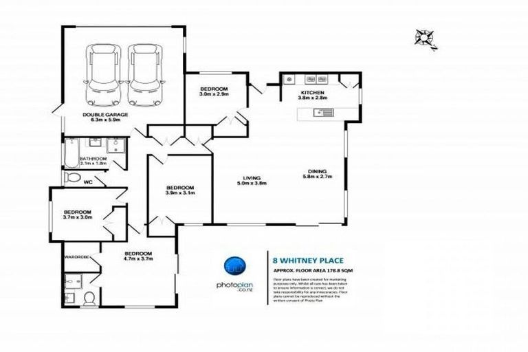 Photo of property in 8 Whitney Place, Rototuna North, Hamilton, 3210