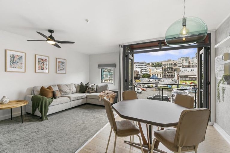 Photo of property in Hannahs Corner, 20/8 Leeds Street, Te Aro, Wellington, 6011