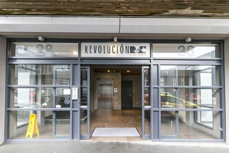 Photo of property in Revolucion Apartments, 303s/28 Torrens Terrace, Mount Cook, Wellington, 6011