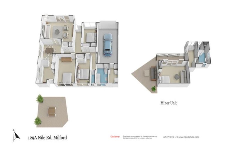 Photo of property in 129a Nile Road, Milford, Auckland, 0620