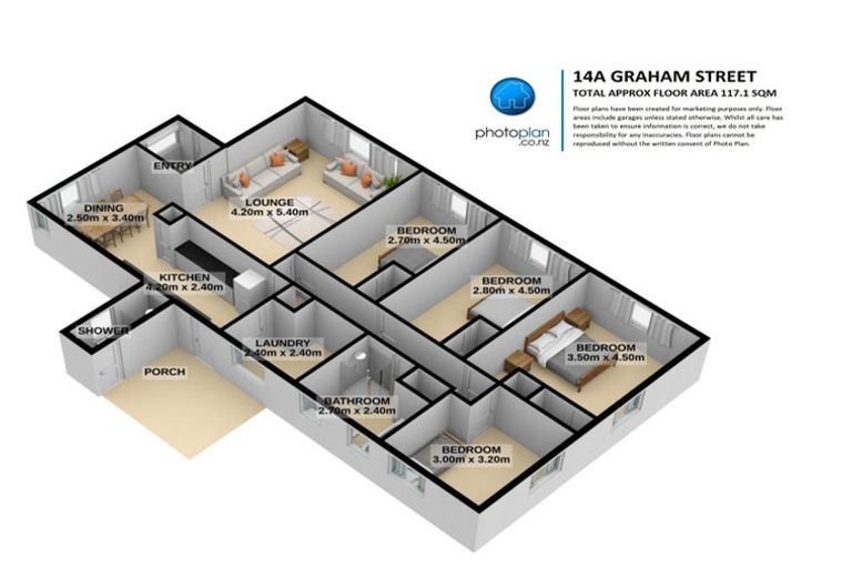 Photo of property in 14a Graham Street, Hamilton East, Hamilton, 3216